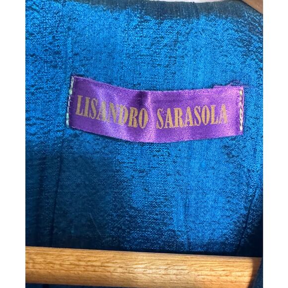 Vintage Lisandro Sarasola Artists Coat. No Size Tag Runway - Picture 3 of 4